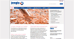 Desktop Screenshot of jongia.nl