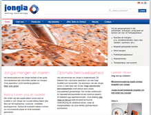Tablet Screenshot of jongia.nl